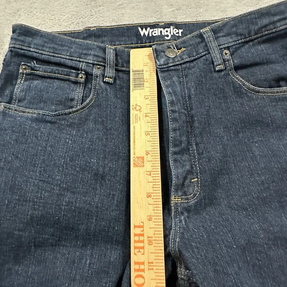 Wrangler Jeans Men 34 x 29* Straight Blue Relaxed Baggy Vtg Y2K